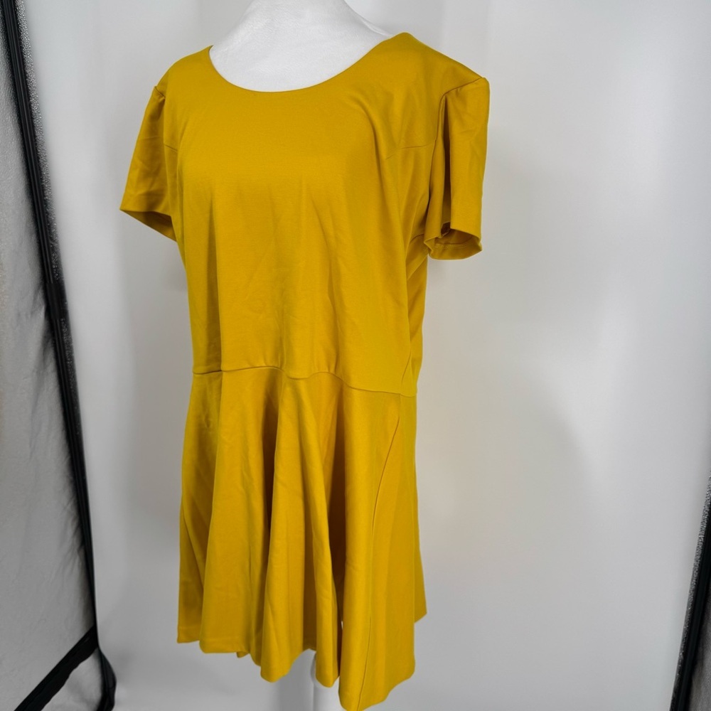 GB X Amanda Uprichard Yellow Tunic Dress - Picture 3 of 10
